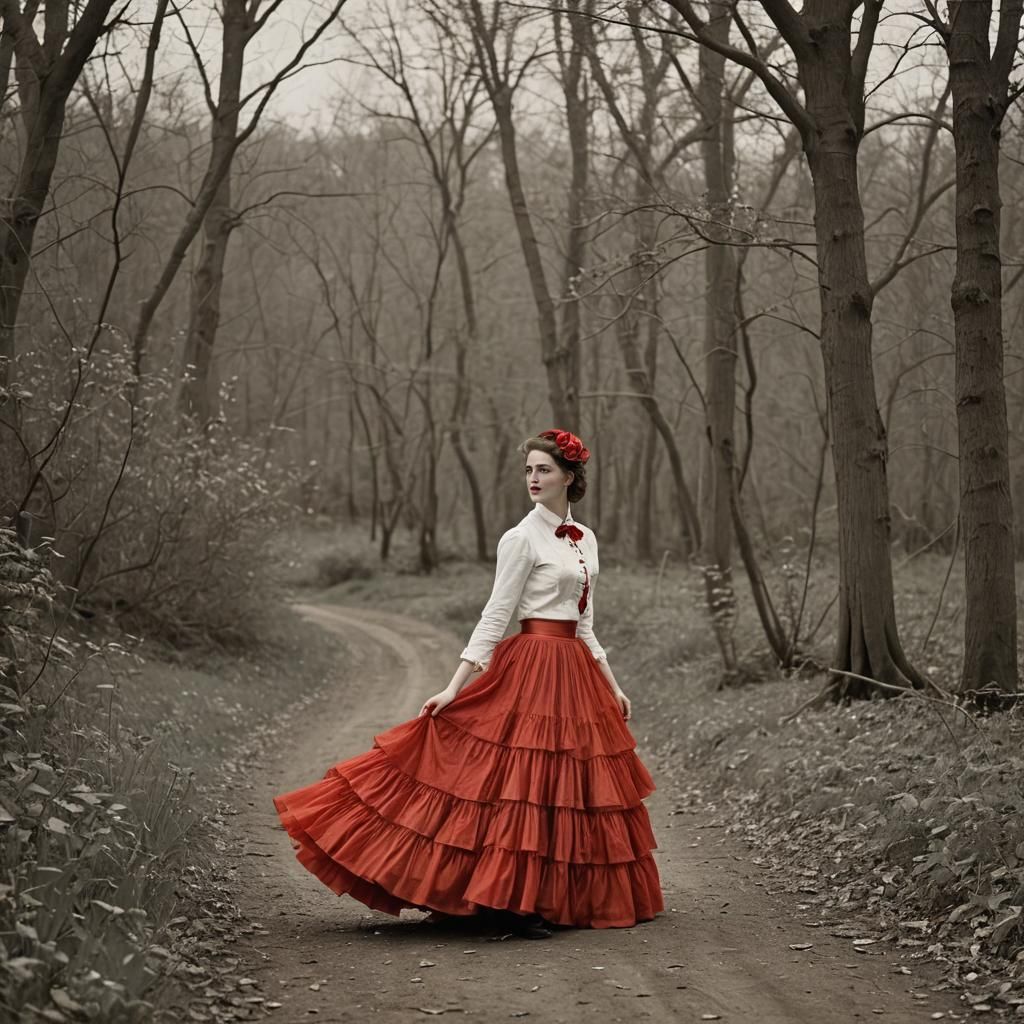Showing my petticoats