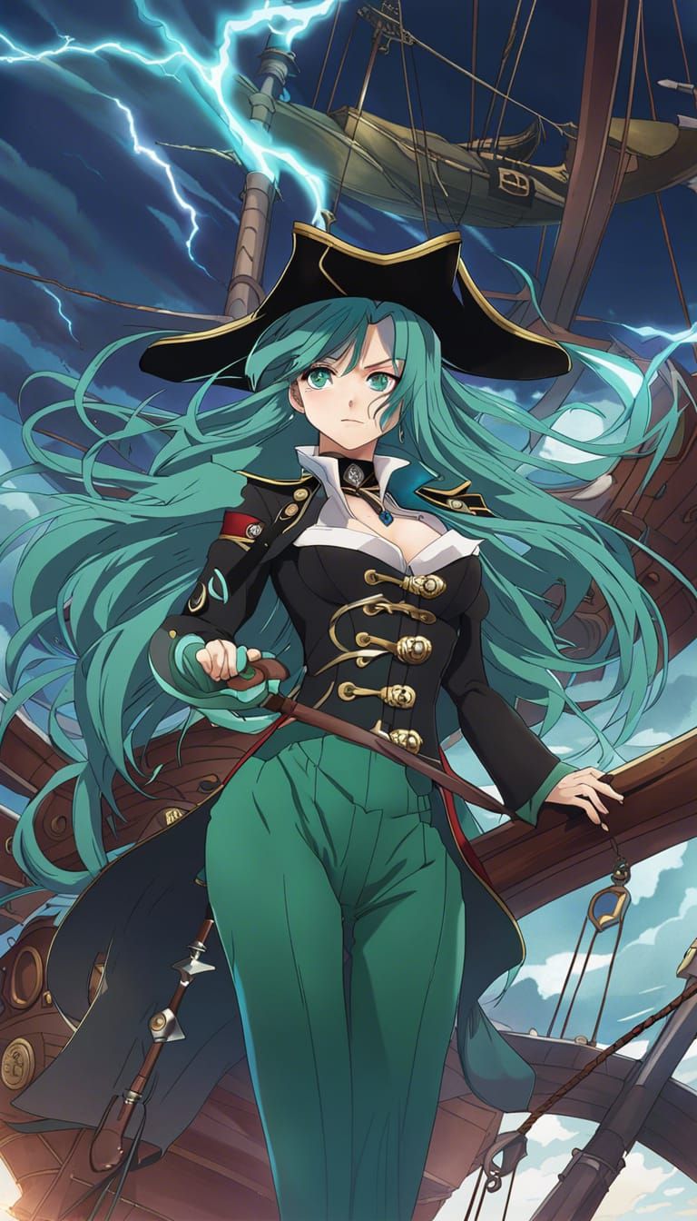 Eldritch Pirate Admiral Reigns Supreme Among the Storm