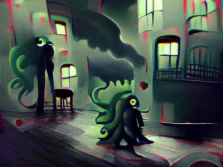 Ethereal Nightmare in Lovecraftian Noir