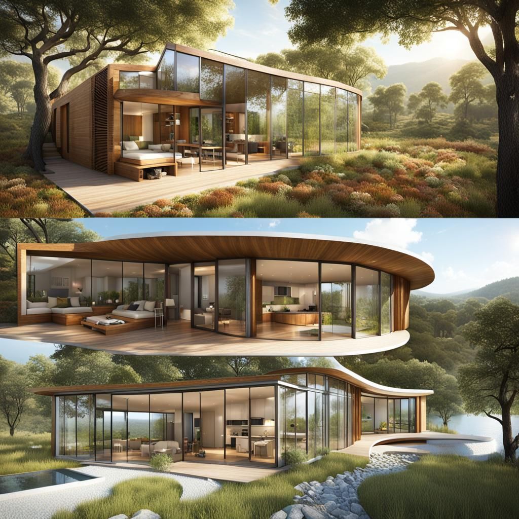 Sustainable Eco Retreat with Green Roof and Panoramic Views