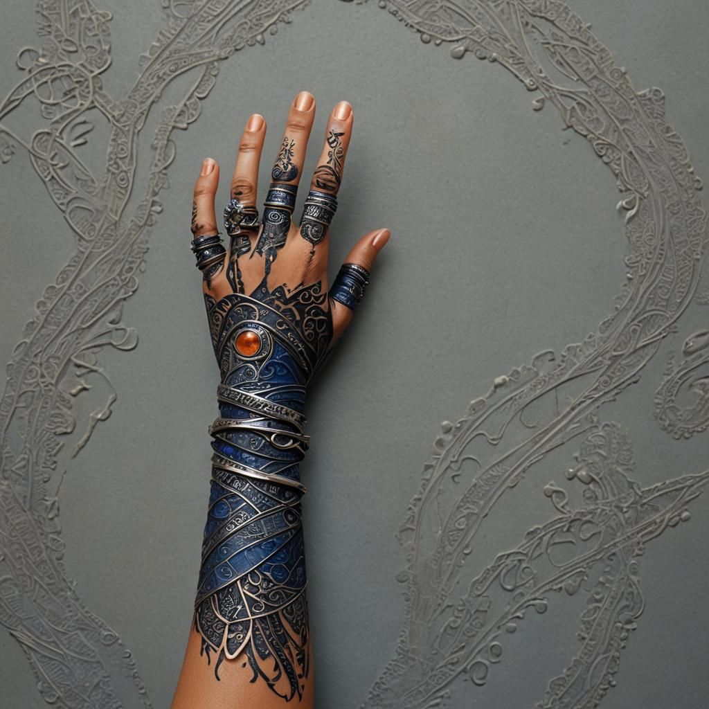 Ethereal Warrior in Mystical Gloom