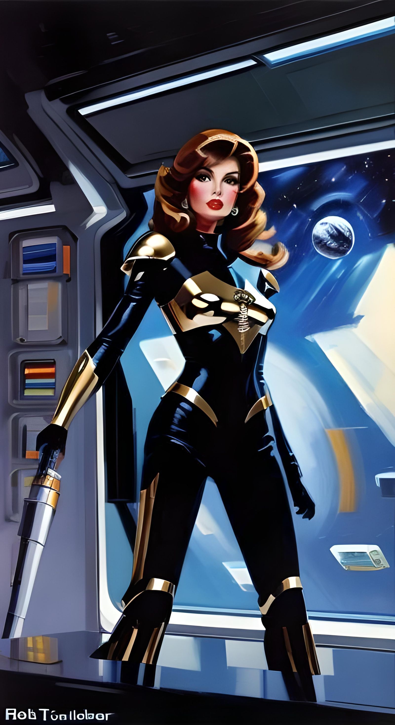 Cybernetic Space Centurion of Tomorrow