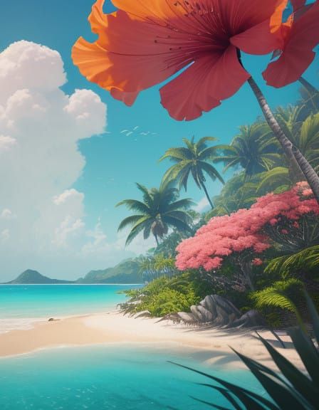 Sun-Kissed Beach Oasis