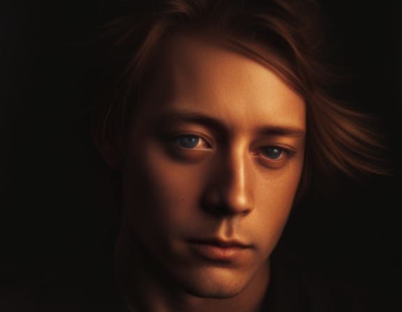 Man Digs Through Robot Parts in Intimate Portrait