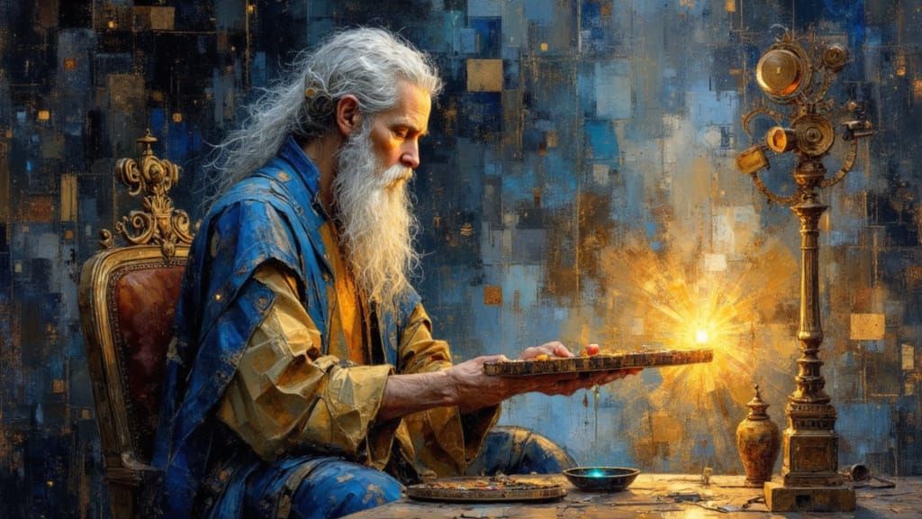 Steampunk Da Vinci: Retro-Futuristic Visionary in Cyberpunk ...