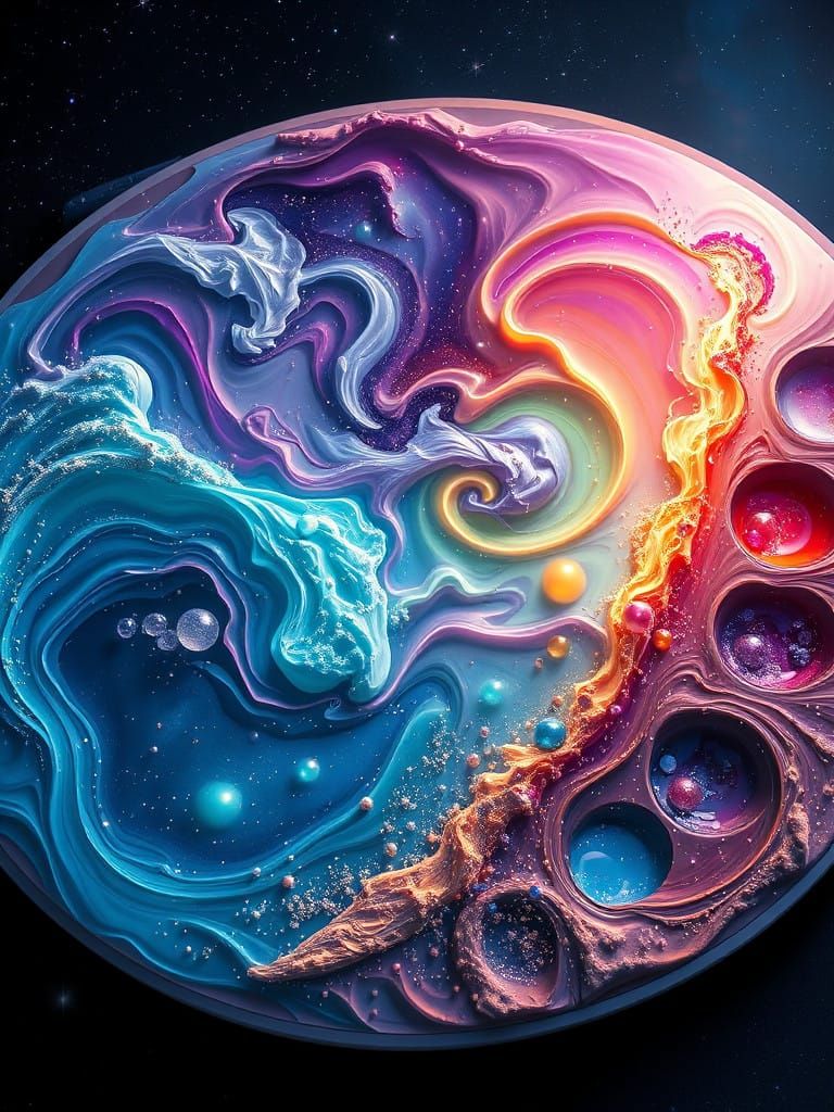 Enchanted Cosmic Paintbox