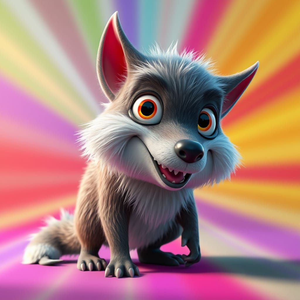 Friendly Furry Chupacabra Concept Art