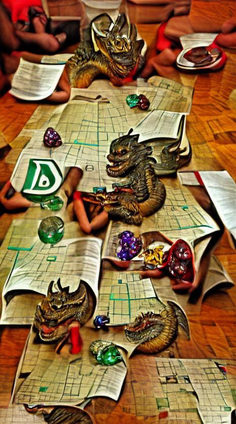 Epic Fantasy Adventure Scene in Digital Art