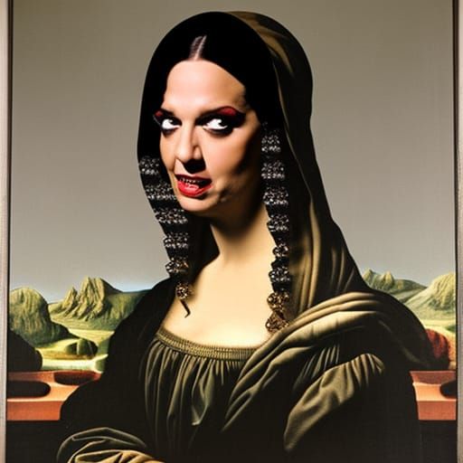 Infamous Actress Channels Renaissance Icon in Fierce Portrai...