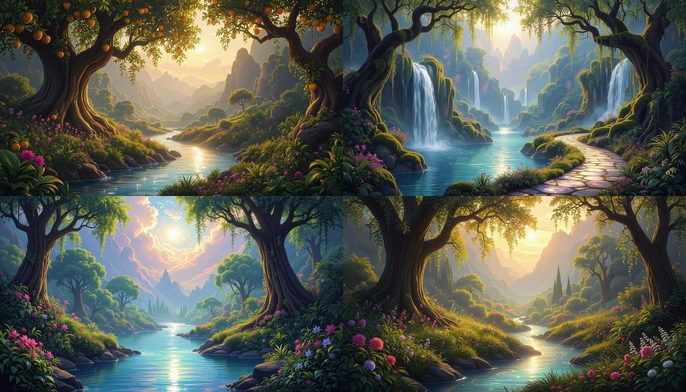 Garden of Eden: A Divine Biblical Landscape