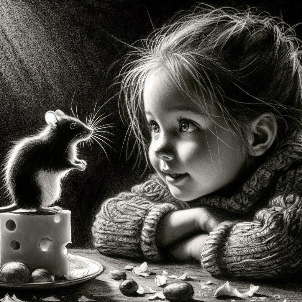 Simple Charcoal Sketch