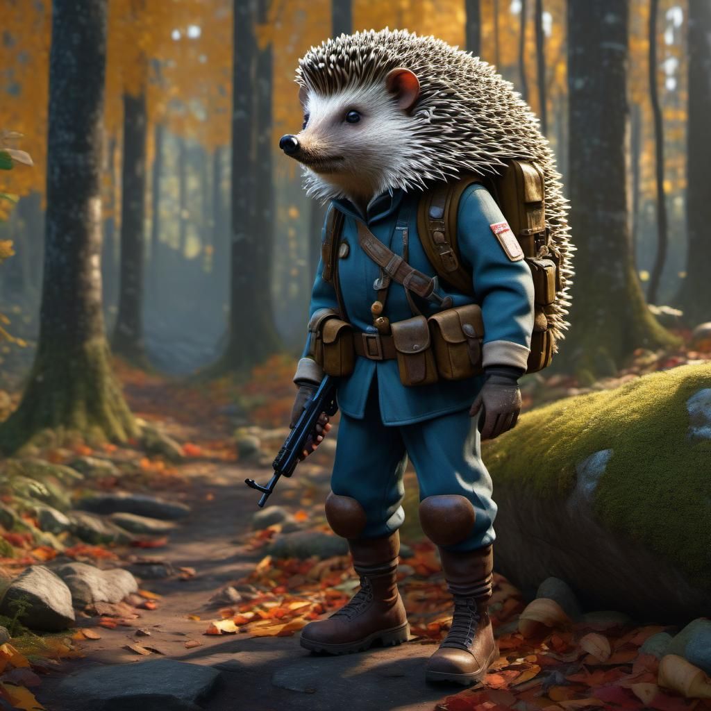 she Hedgehog-gnome, allied auxiliary battalion, colonel