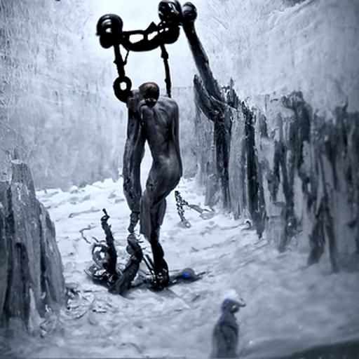 Skeletal Hostage Bound by Fleshly Shackles