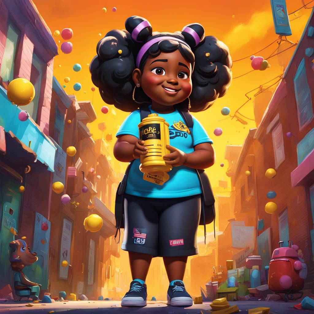 Small but Mighty: A Young Girl Celebrates Her Spelling Bee W...