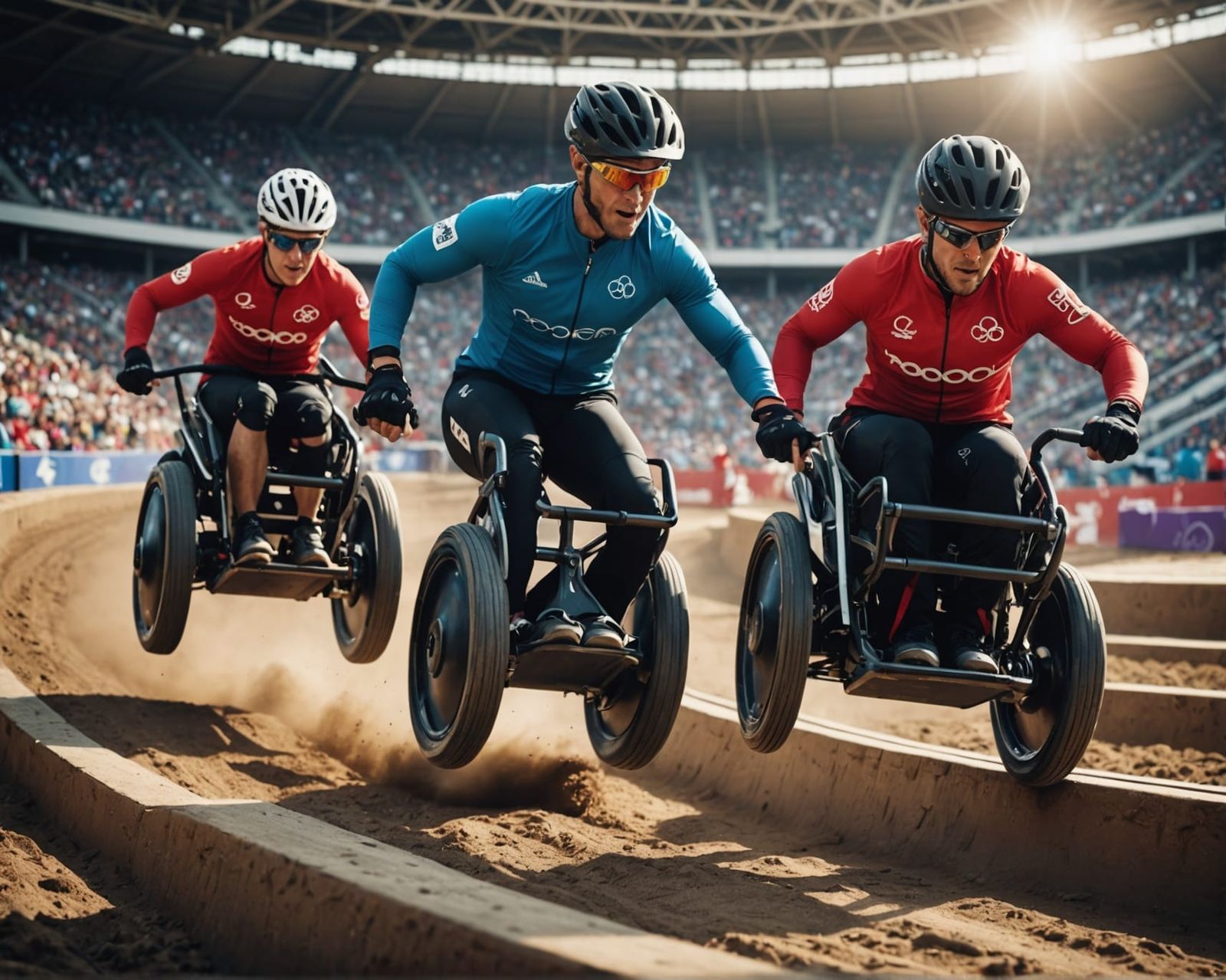 Electric Wheelchair Racing