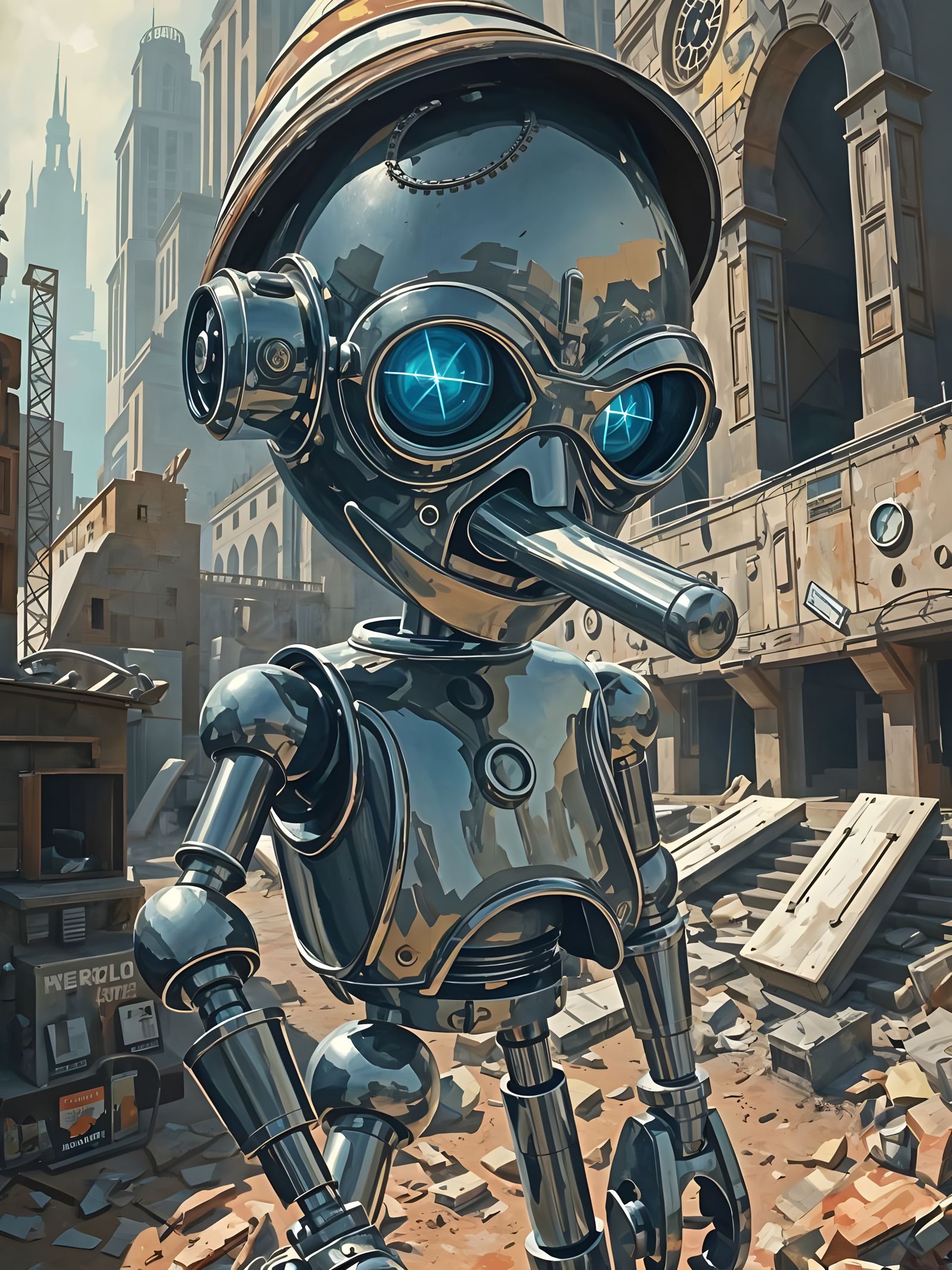 Robinocchio in Chrome: Apocalies - After the Last Lie