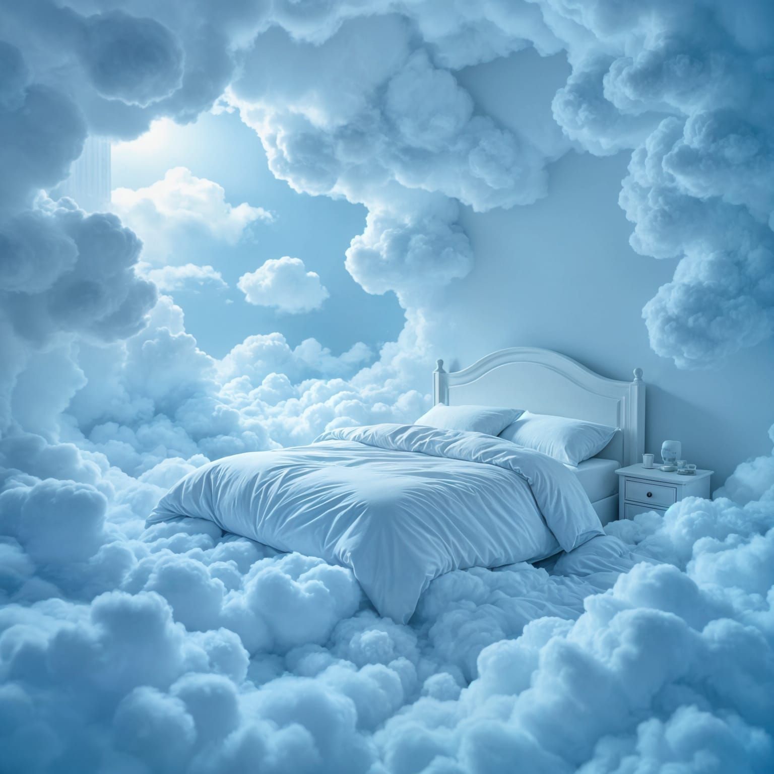 Serene Cloud Bedroom Dreamscape