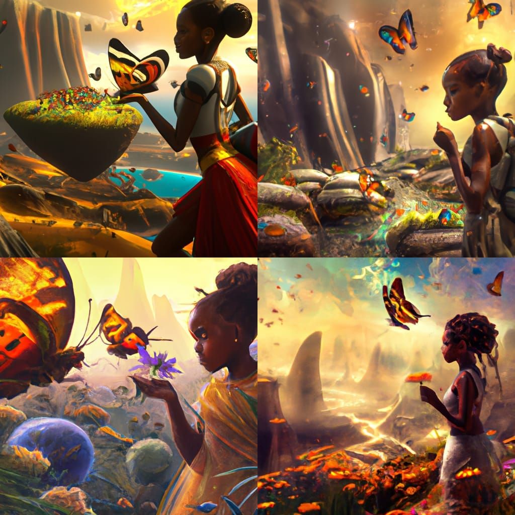 Future Goddess of Terraformed Kepler-62f