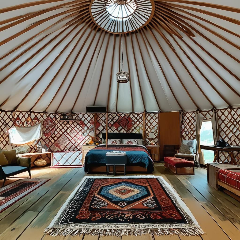 Elegant Glamping Yurt Experience
