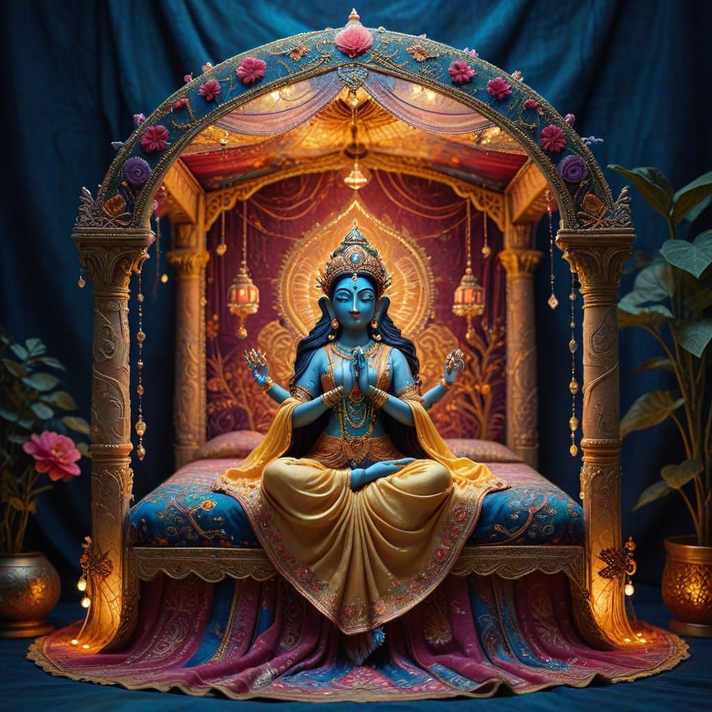 The Corundum Goddess in Whimsical Fantasy Art