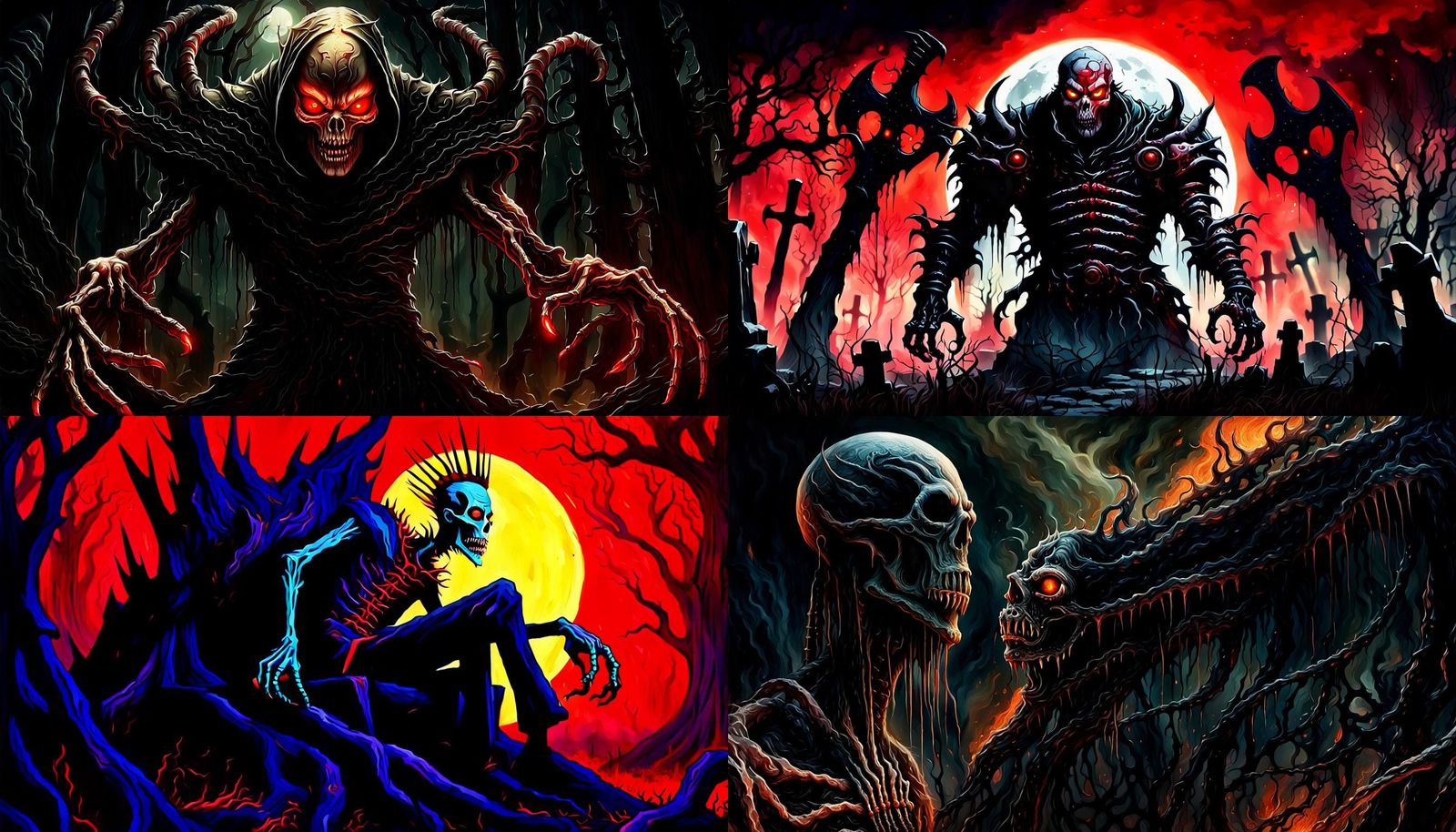 Dark Fantasy Horror Creature