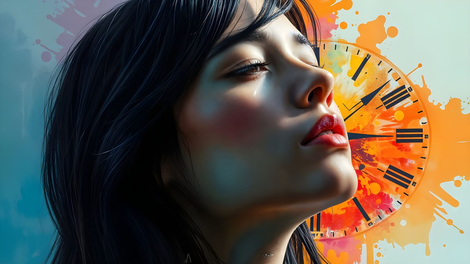 Ephemeral Beauty: Cherish Every Moment in Hyperrealistic Dou...