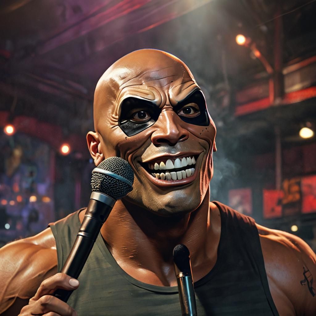 The Rock Unleashed in a Comedy Club