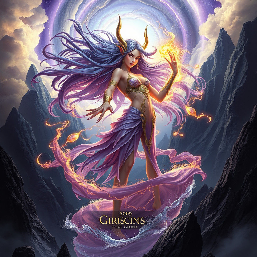 Mystical Goddess of the Elements