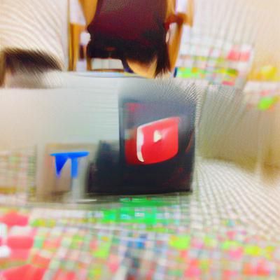 Vintage Computer Icon in a Neon Aesthetic