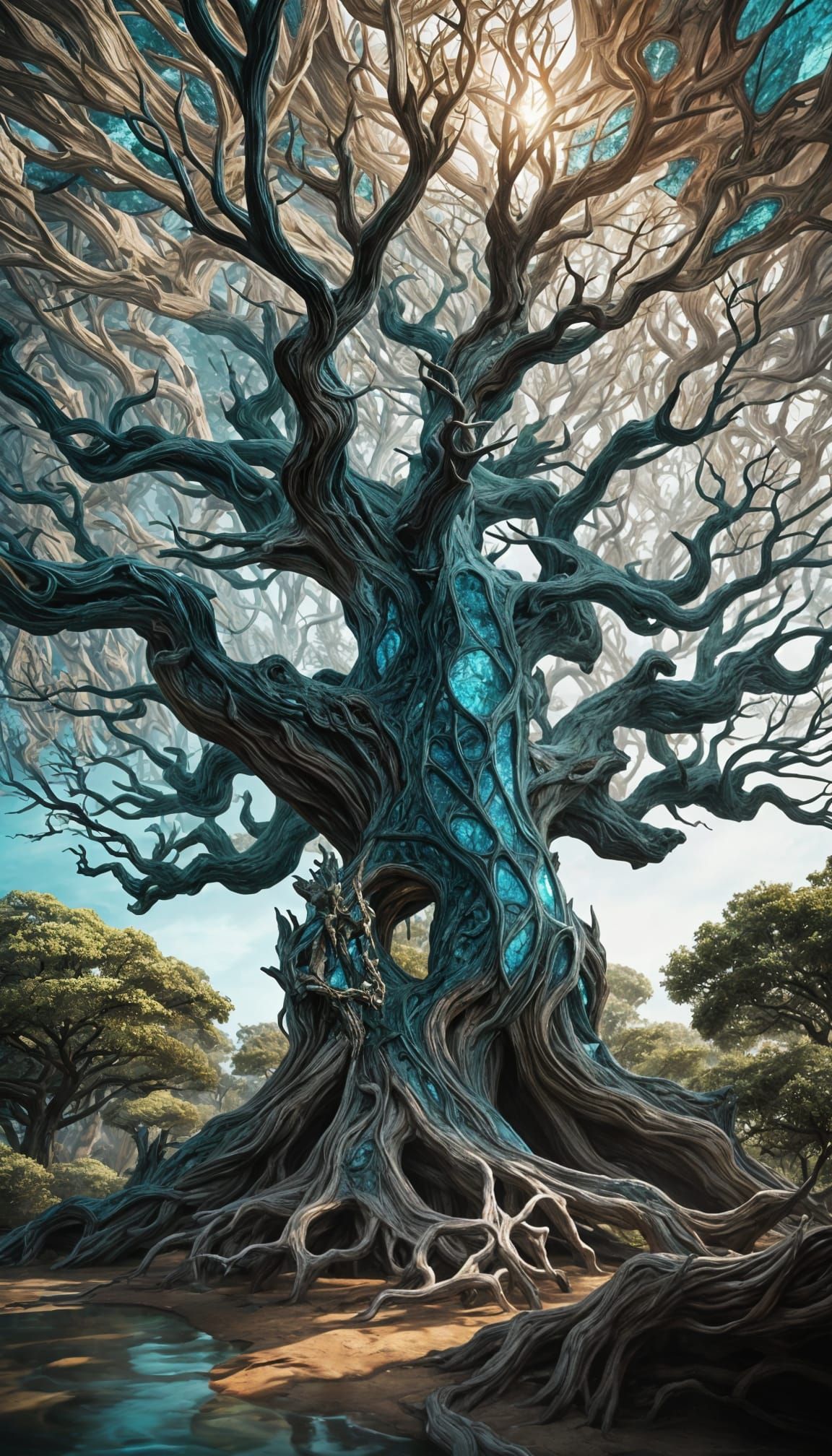 Gnarled Crystal Tree of Great Importance