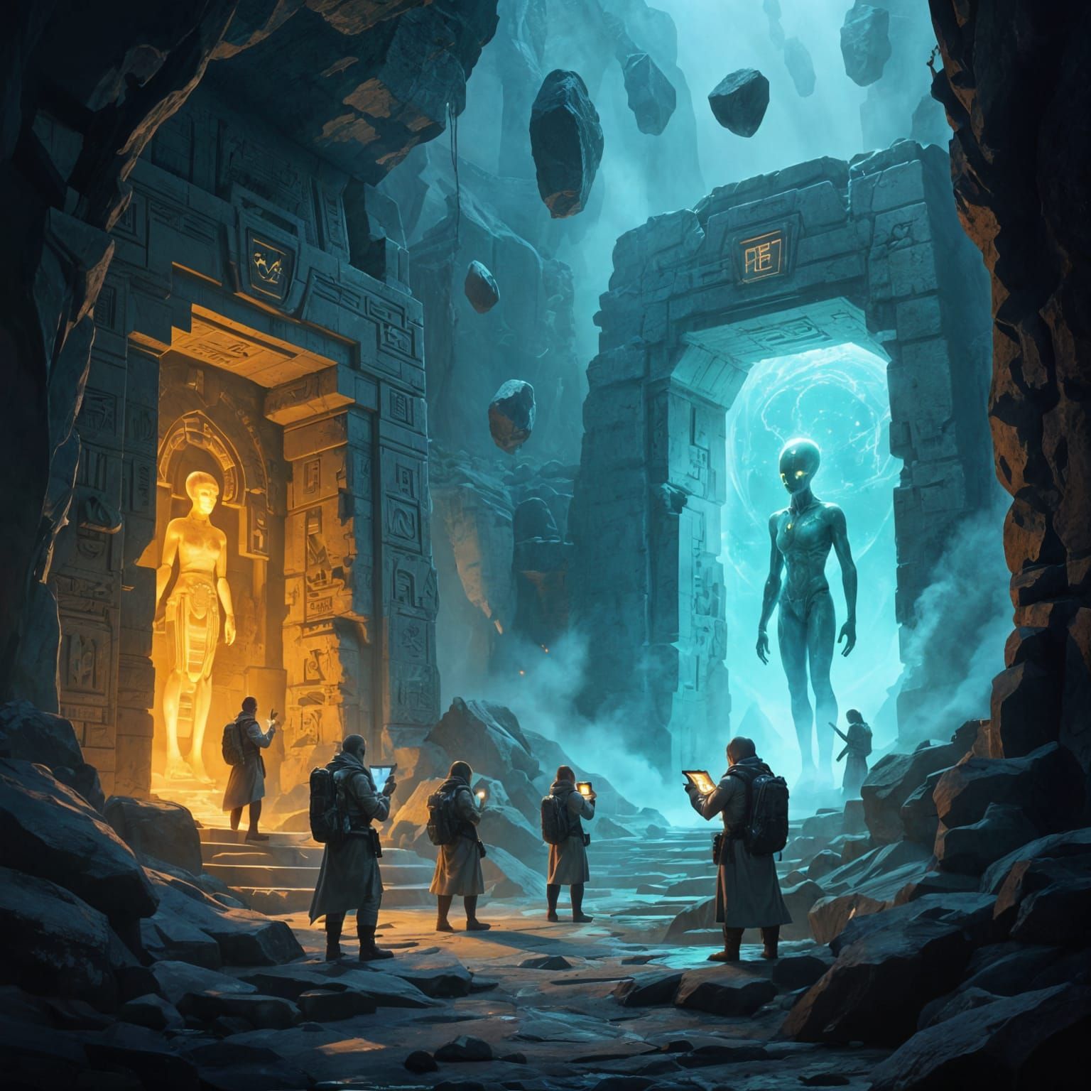 Archaeologists Discover Ancient Alien Artifacts in Ruins