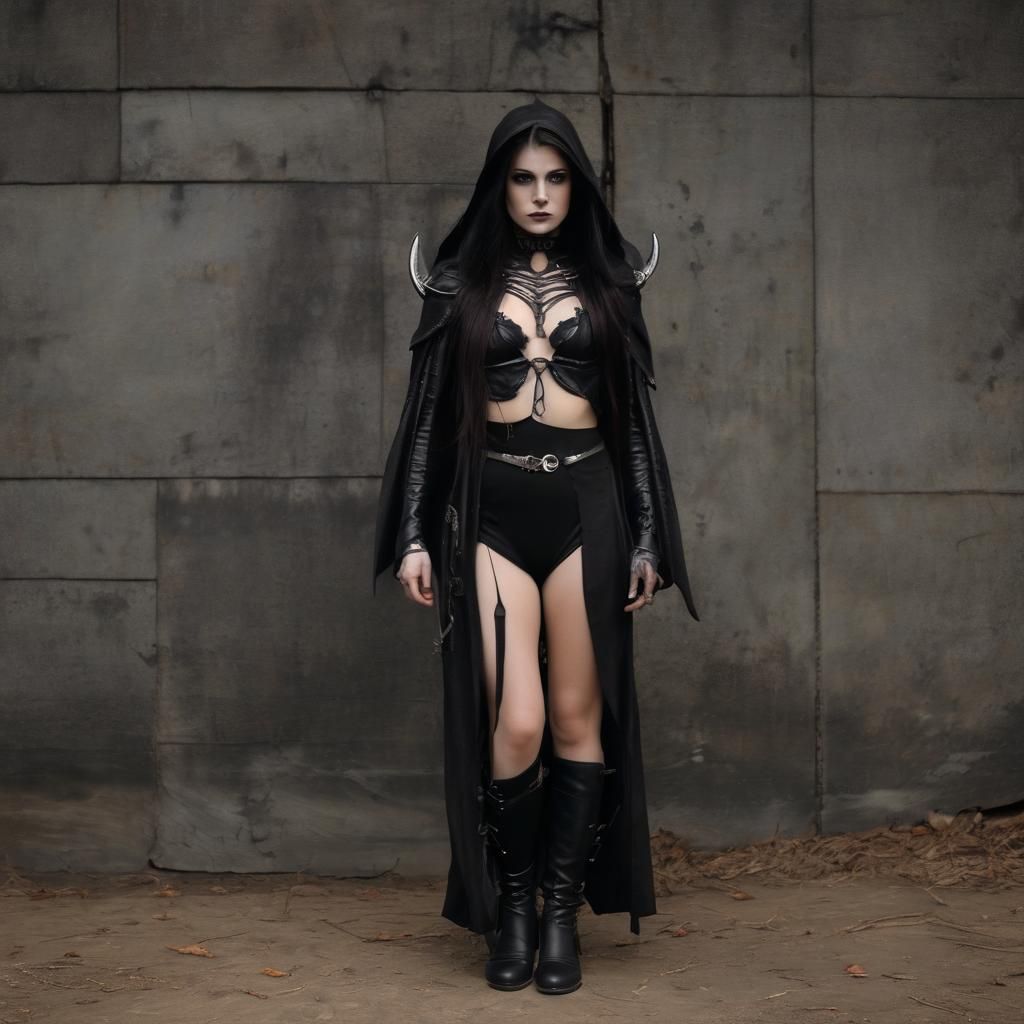 Grimdark World in Moody, Dark Photography Style