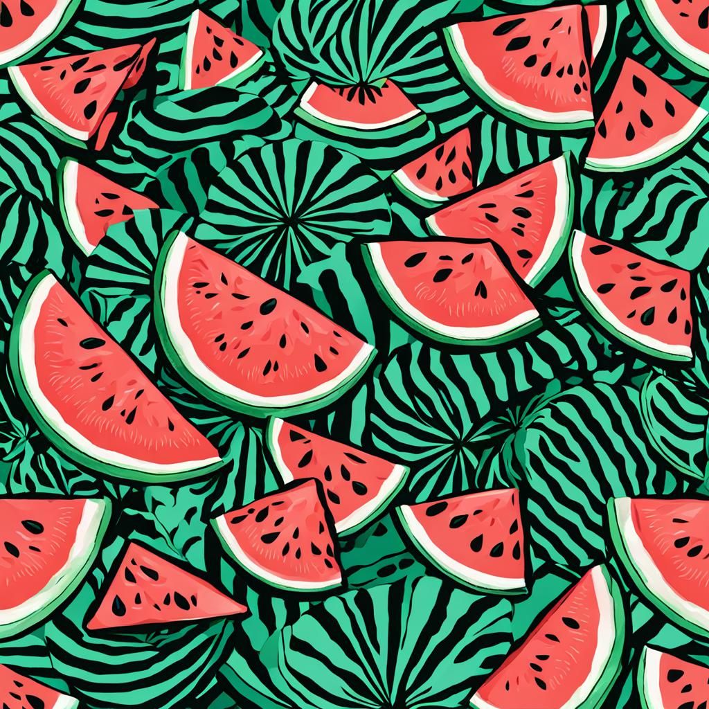 Juicy Watermelon Sliced and Ready