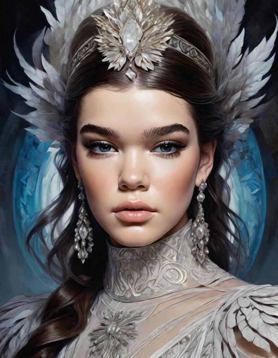 Roman Empress in Triadic Colors