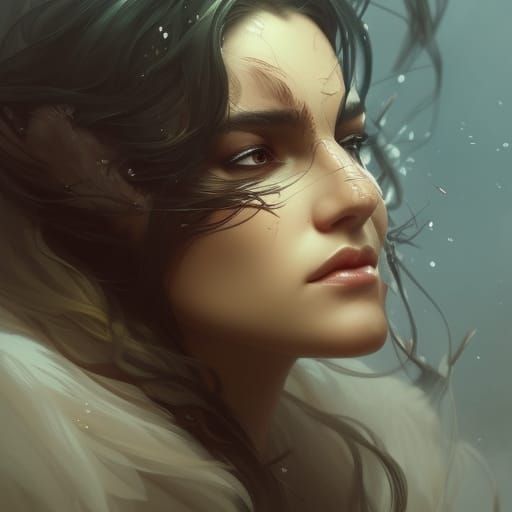 Princess of Wolves in Triadic Colors