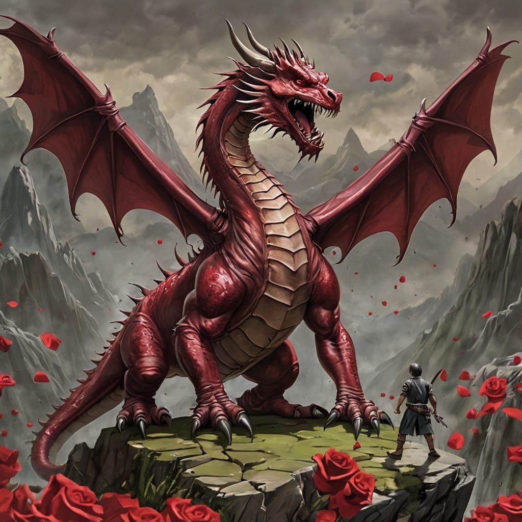 Vibrant Red Roses in a Soft Focus