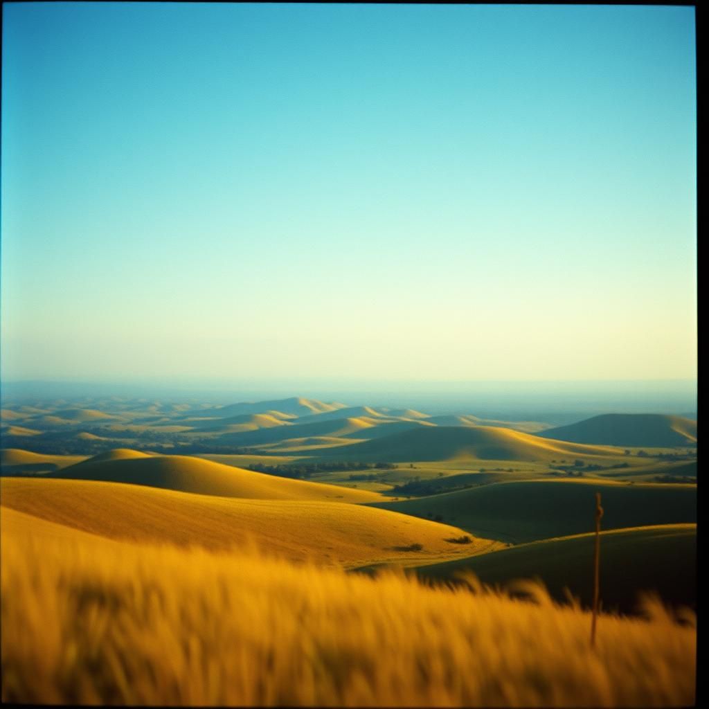 Surrealistic Landscape with Rococo Whimsy and High-Resolutio...