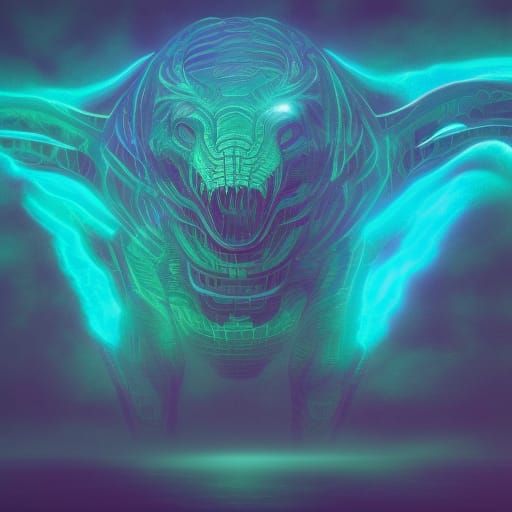 Cosmic Kaiju in Astral Realms