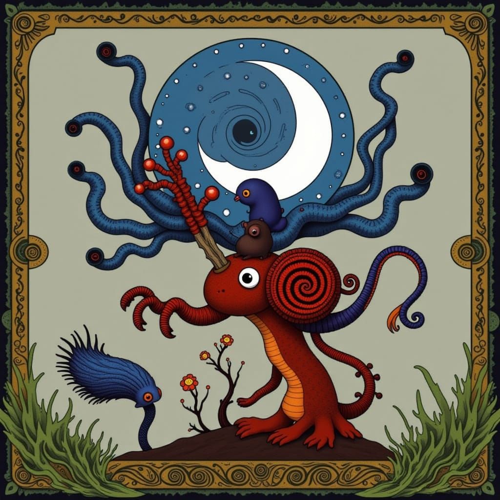 Pixel Art of a Cicada in a Retro Video Game Aesthetic