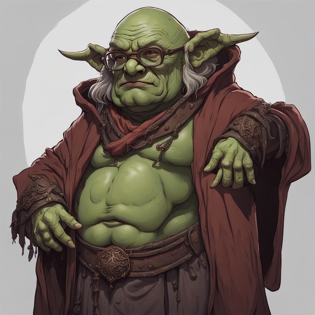 Orcish Wizard in Spectacles