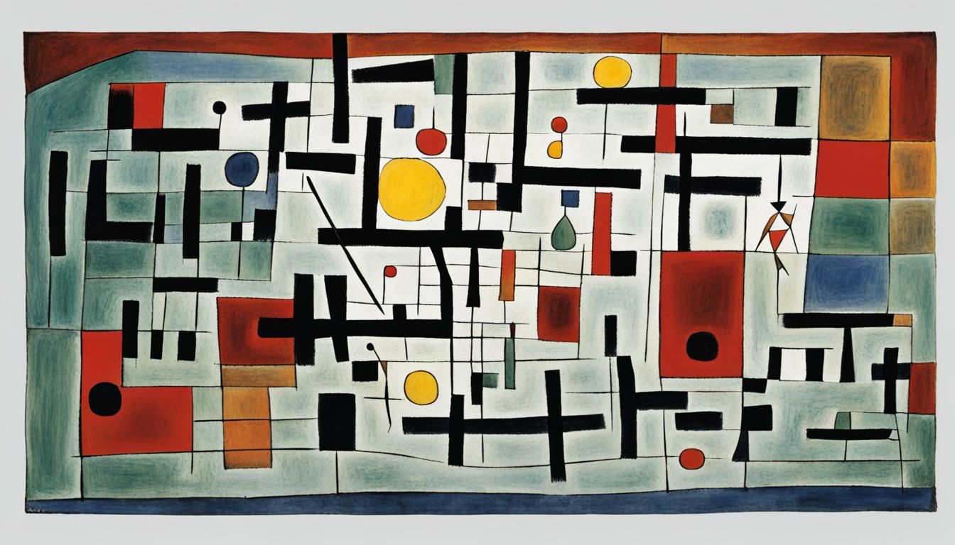 Paul Klee Artwork in Vibrant Colors