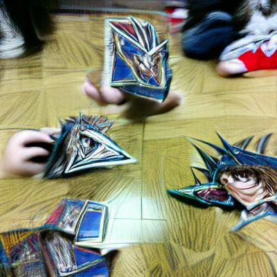 Epic Cartoon Duelists Clash in a Futuristic Cityscape