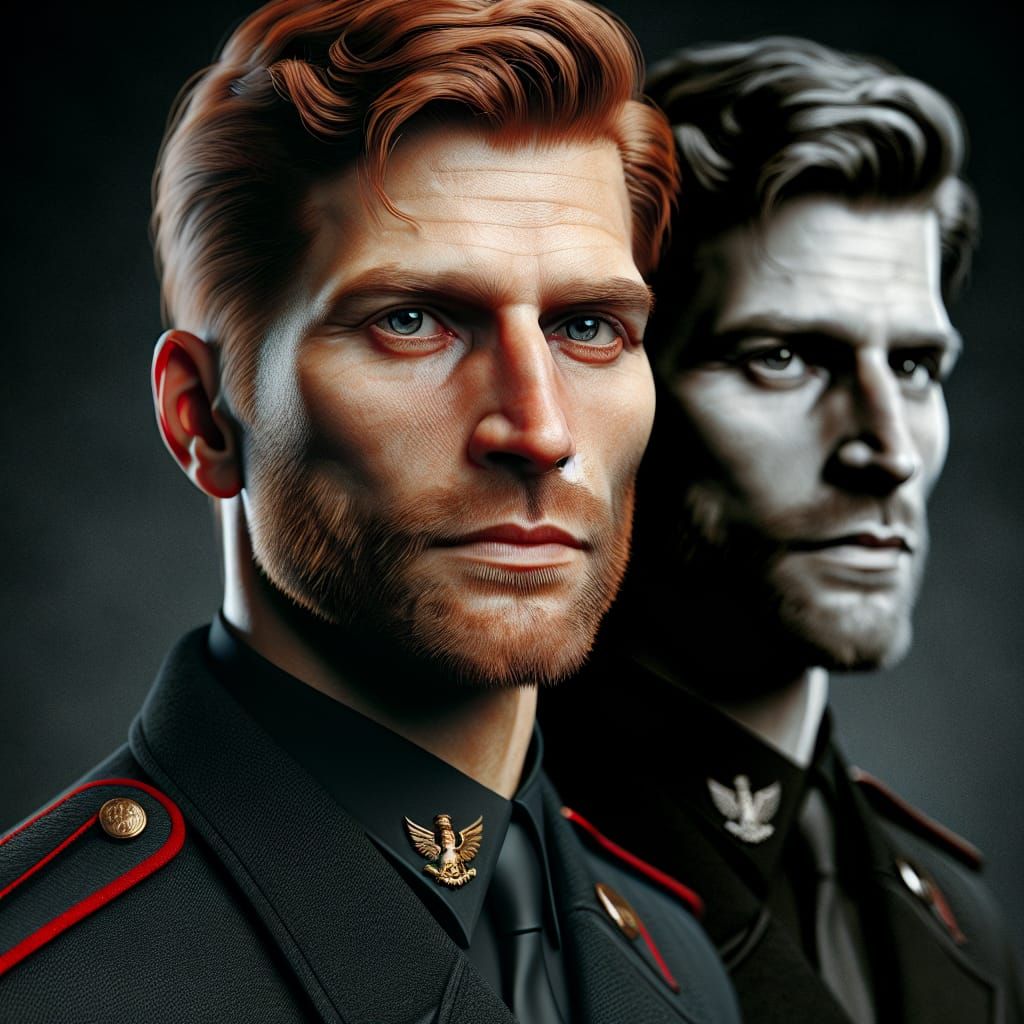 Athletic Middle-Aged Man with Authority