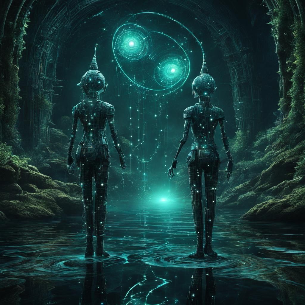 Panpsychic Algorithmic Entities Create Surreal Wonders in La...