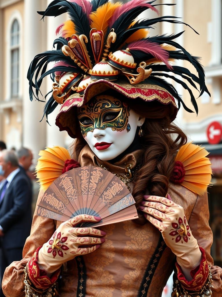 Venetian Carnival Woman