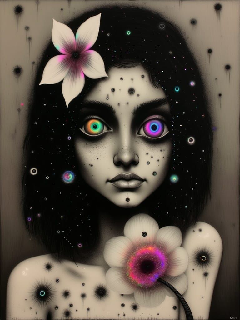 Jazz Queen in a Kaleidoscope Dream