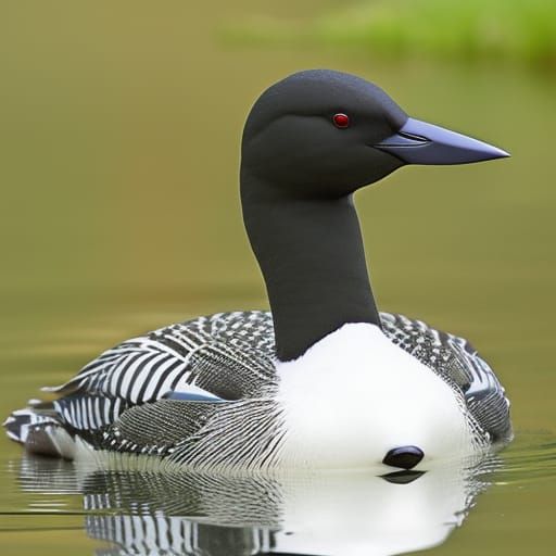 Lake Loon Bird