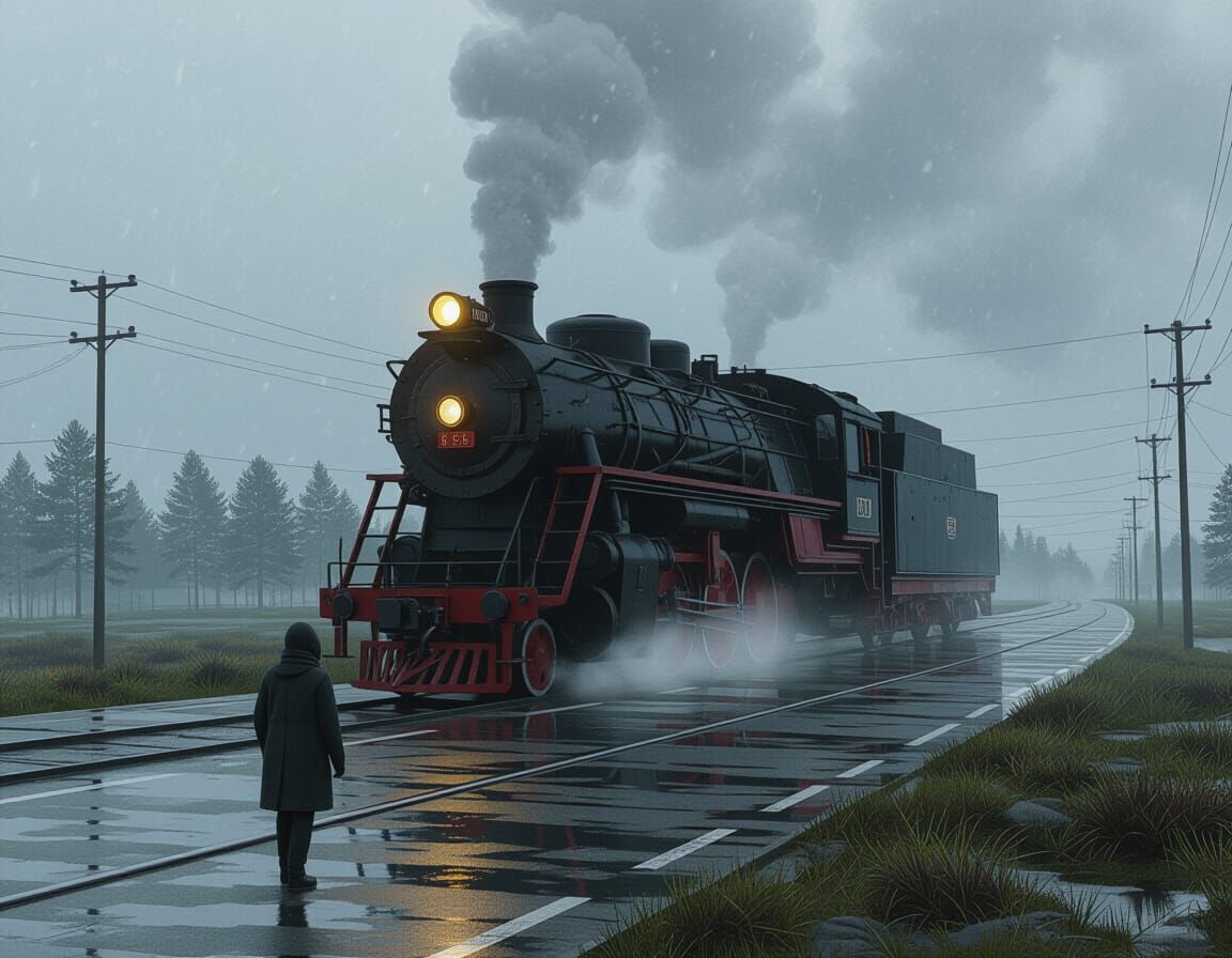 Epic Cinematic Scene in Digital Matte Painting Style