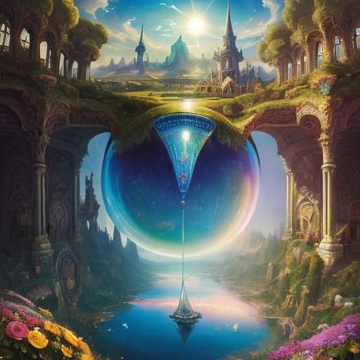 Surreal Dreamscapes in Turner-Inspired Oil Painting