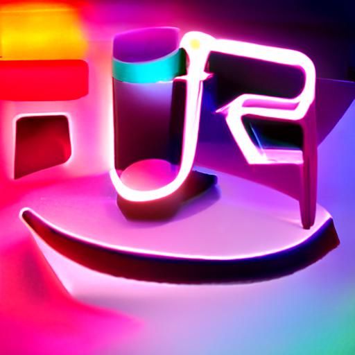Energetic Reader in Neon Retro Synthwave Style